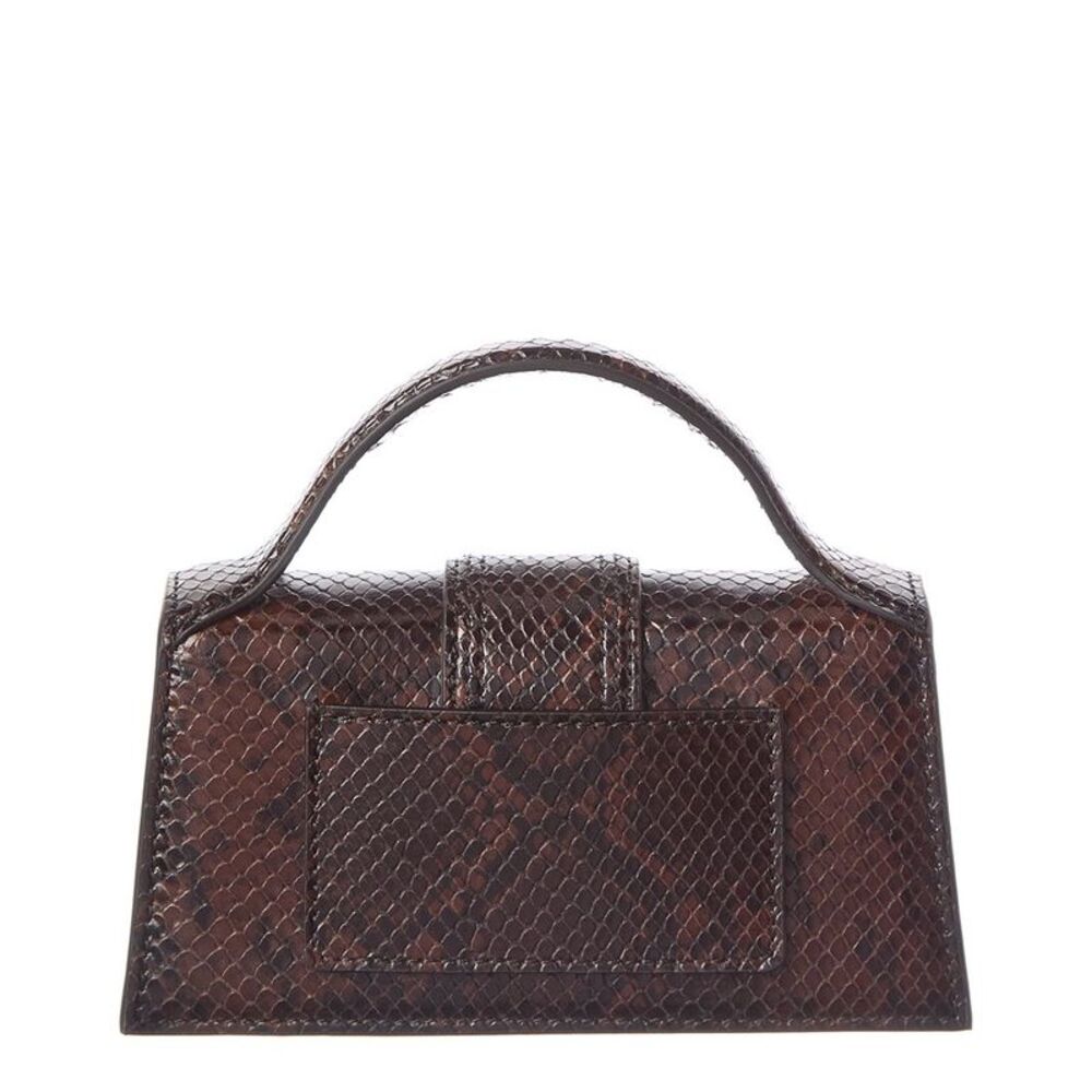 Jacquemus The Bambino Python-Embossed Leather Sho… - image 2